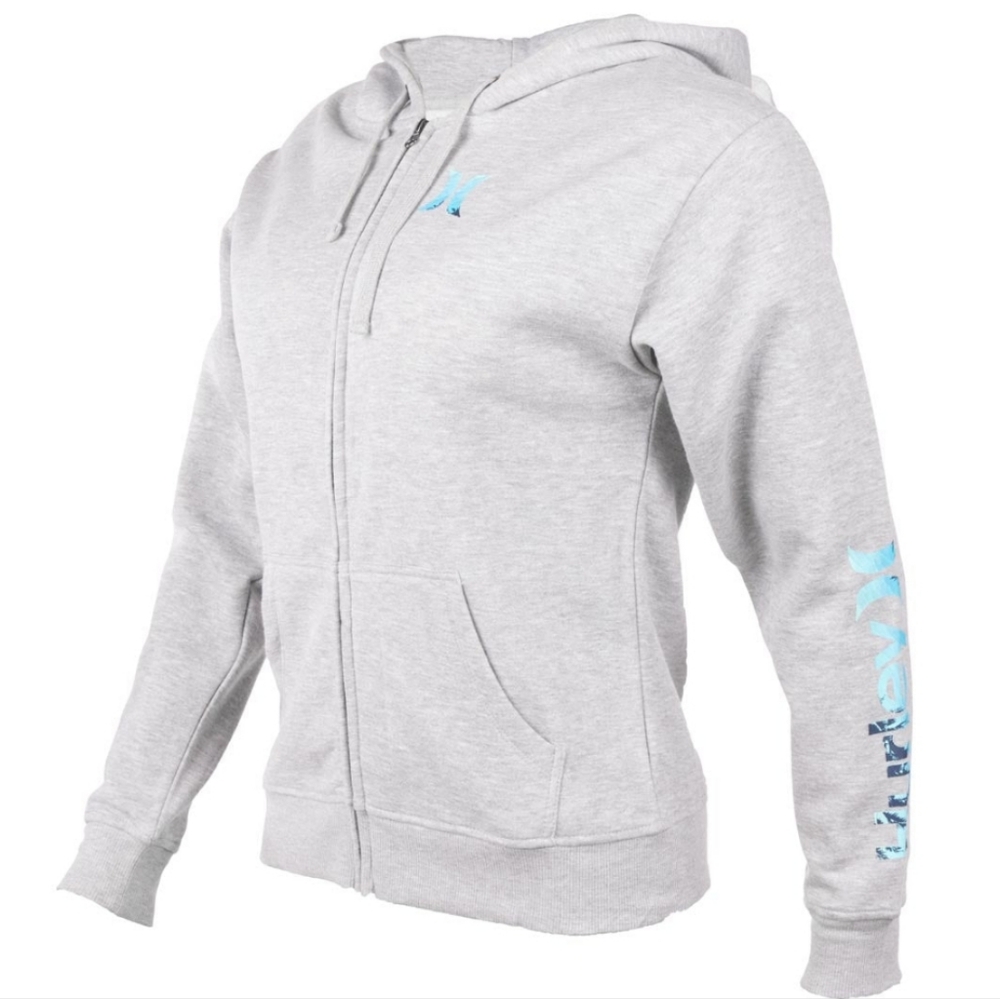 NWT Hurley womens full zip fleece jacket
